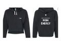 Mom Energy Cropped Hoodie